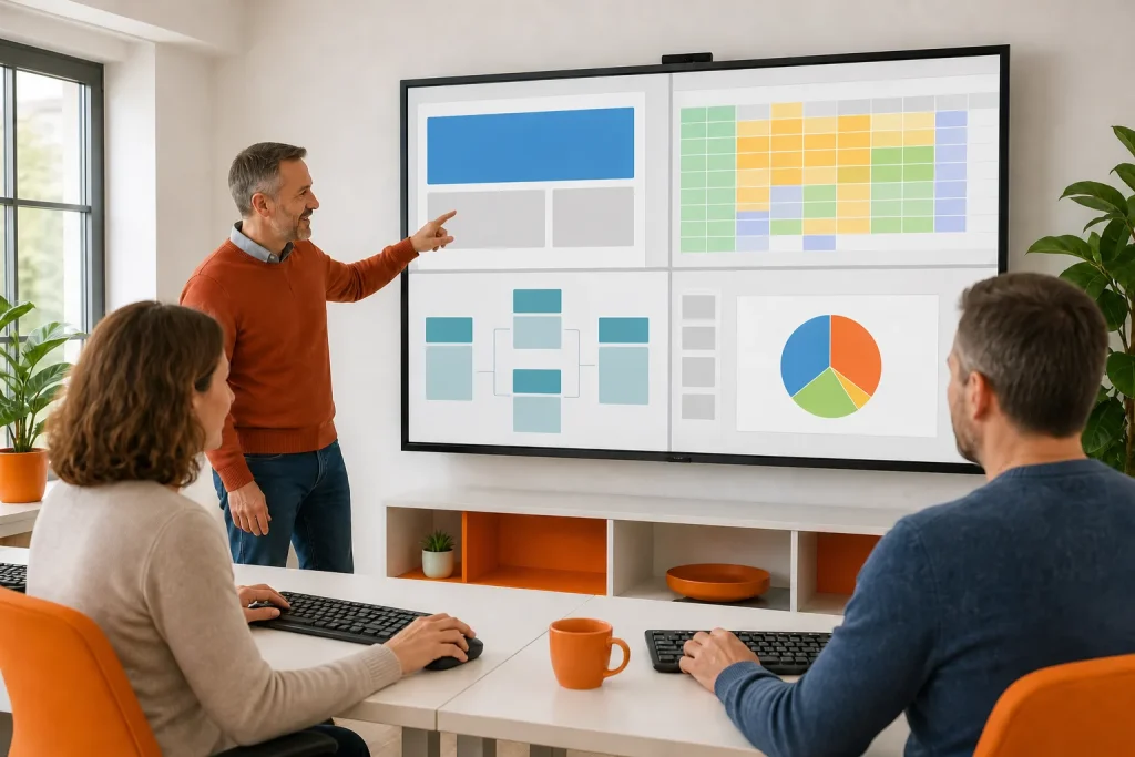 Formación práctica en documentos, hojas de cálculo, bases de datos y presentaciones