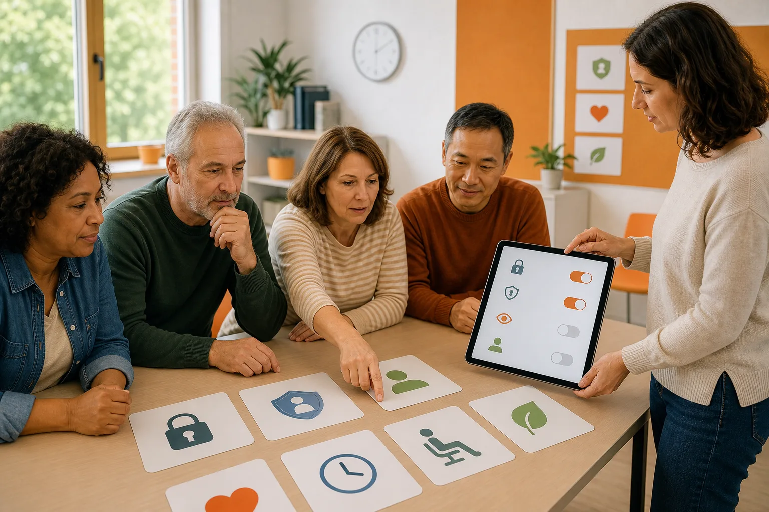 Alumnado adulto practica seguridad, privacidad y civismo en el entorno digital.