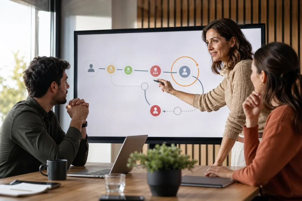 Responsable de experiencia guiando al equipo en fidelización y recuperación del servicio