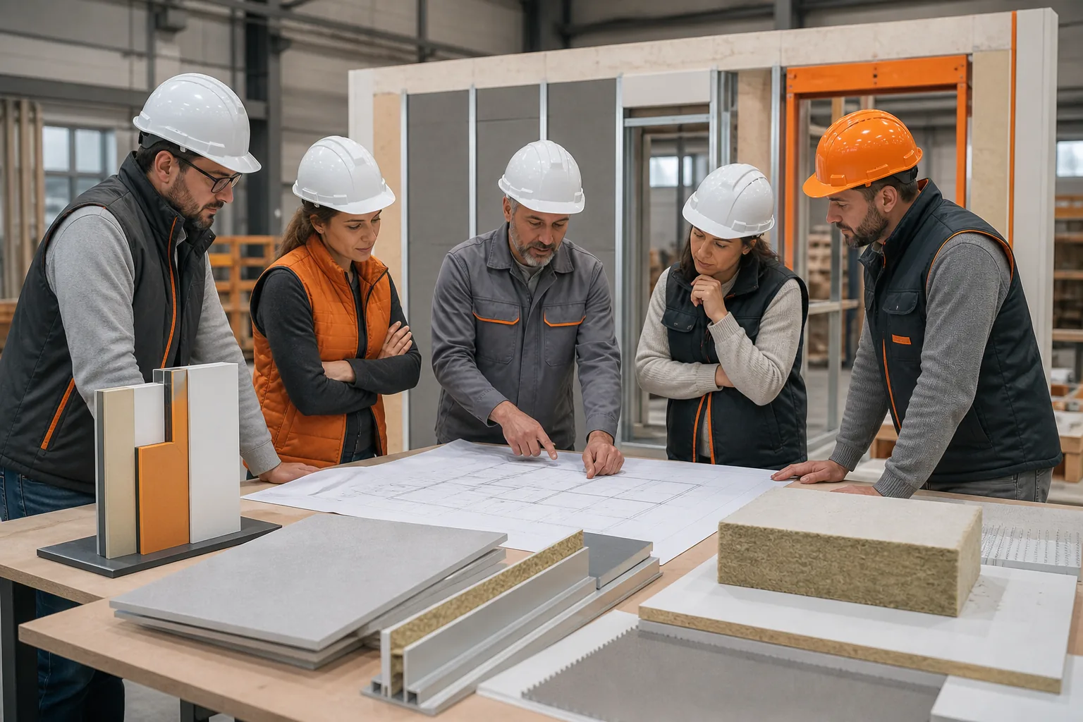 Escena profesional de edificación y obra civil para formación SEPE
