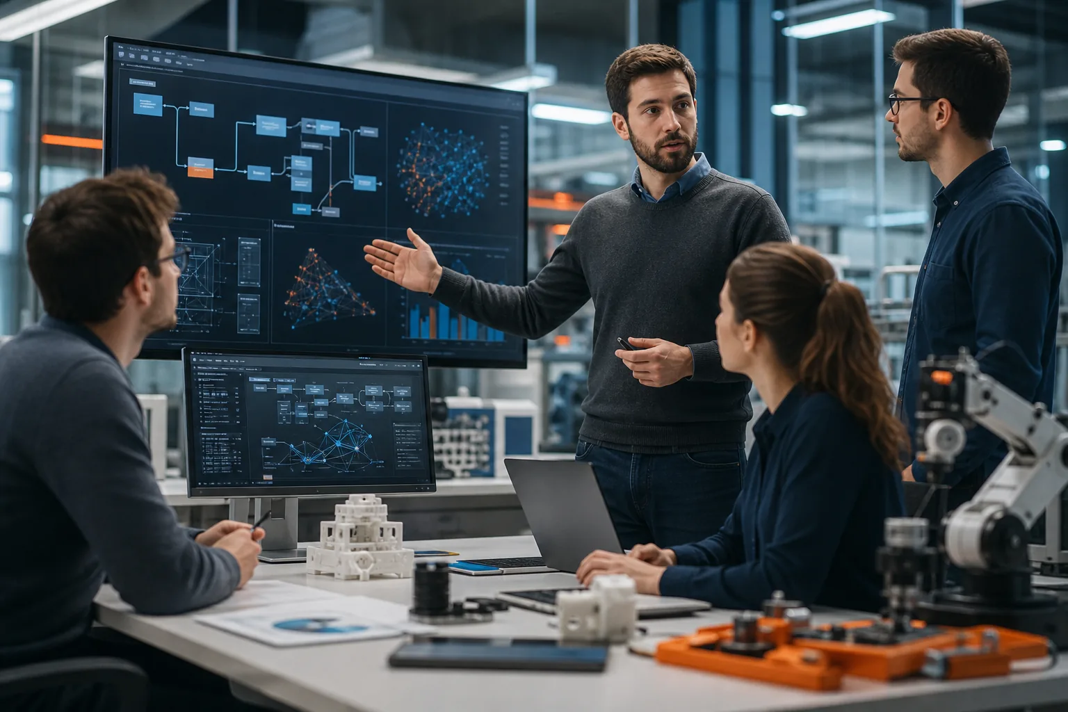 Escena profesional de informática y comunicaciones para Inteligencia artificial aplicada a la ingeniería: del machine learning al chatgpt