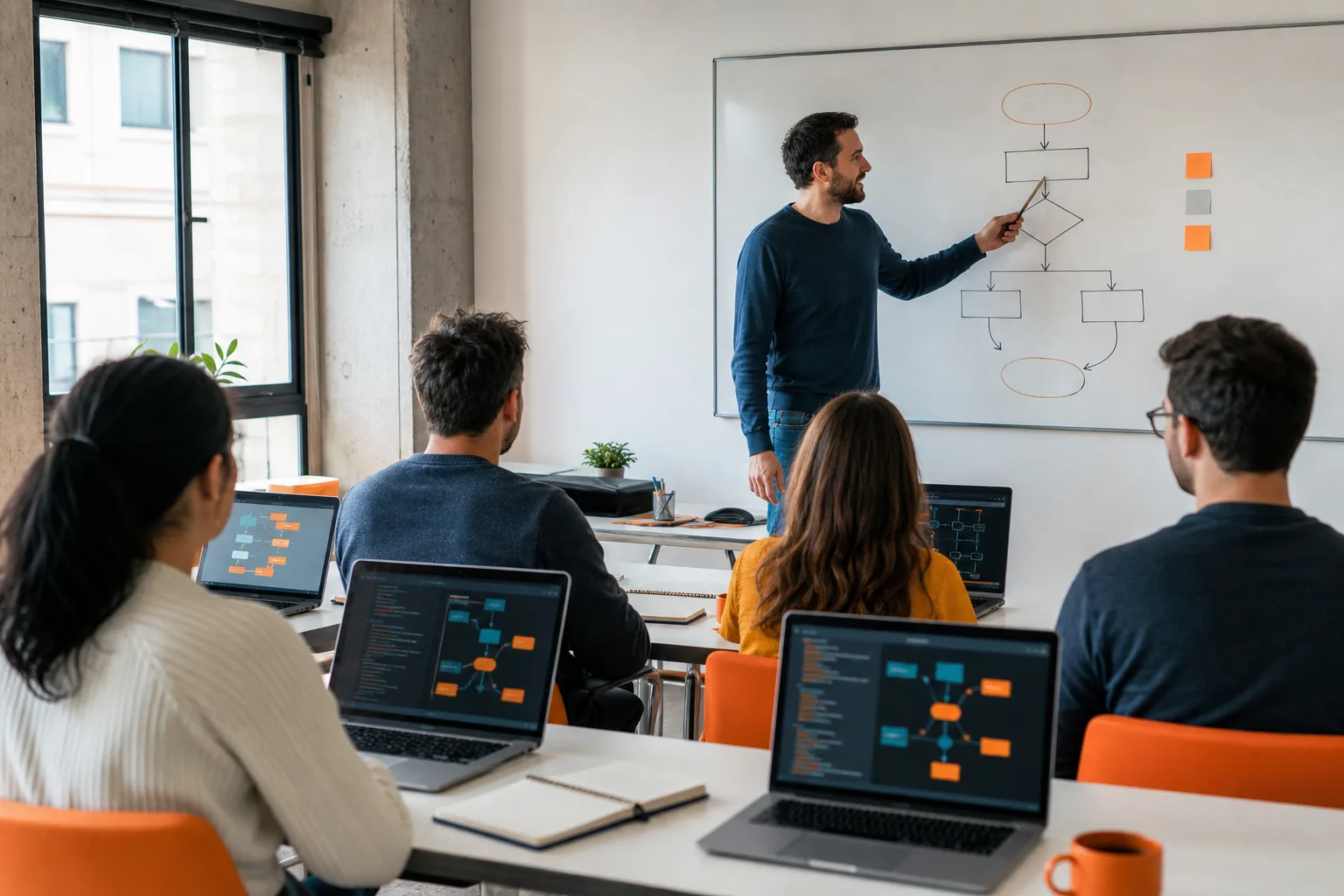 Escena profesional de informática y comunicaciones para Introducción a la programación en python