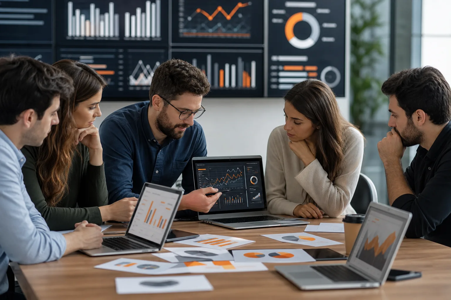 Escena profesional de informática y comunicaciones para Programa avanzado en business analytics
